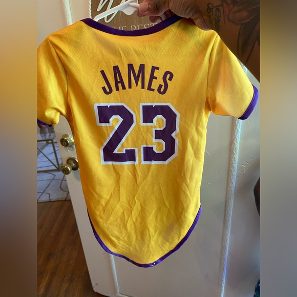 Toddler Boy Lakers Jersey Onsie .. 18 Months - Picture 1 of 2